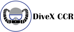DiveX – Tauchen mit dem X-CCR Logo